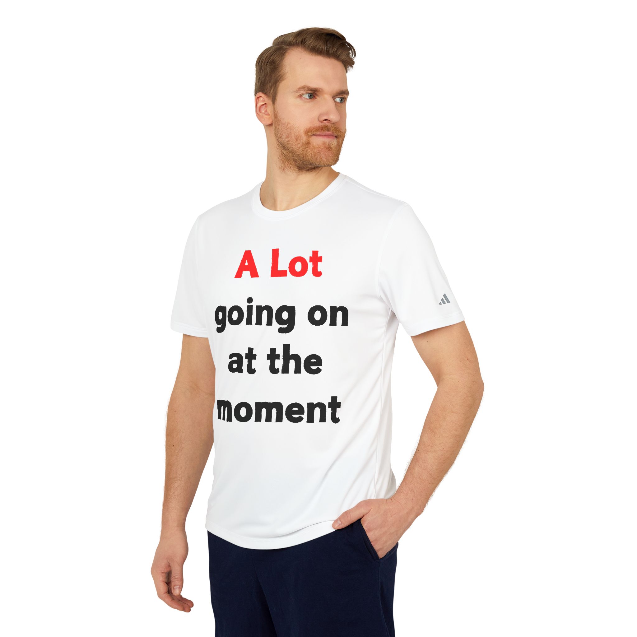 A Lot Going on at the Moment Shirt (UNISEX) | adidas® - Off Screen