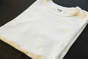 Removing sweat stains from shirts